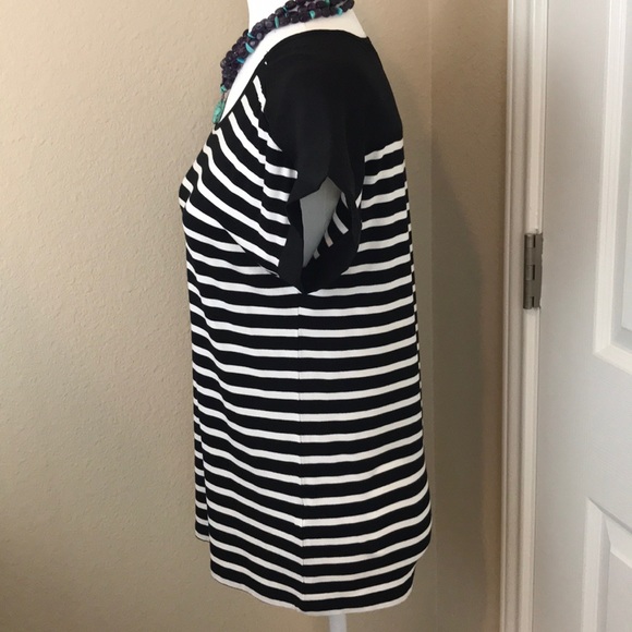 Christian Siriano Runway Style Striped Top - Picture 5 of 8